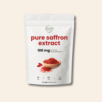Zenith Naturals™ Pure Saffron Extract Soft Gels